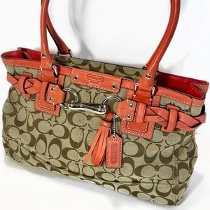 Coach Coral Handbag Purse